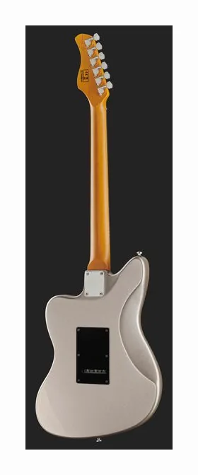 Larry Carlton J3 Silver, profil boczny korpusu