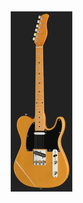 Larry Carlton T7 Butterscotch New Gen, gryf i podstrunnica z boku