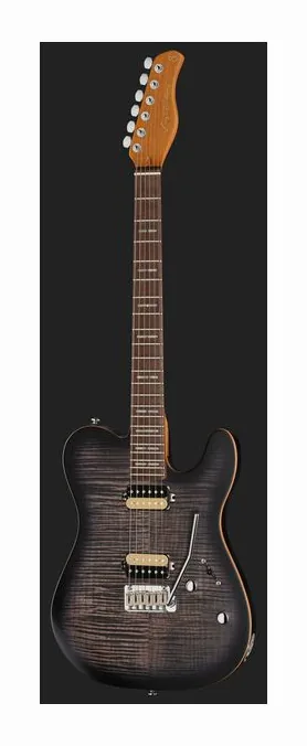 Larry Carlton T7 FM Trans Black New Gen, przełącznik przetworników i gniazdo wyjściowe