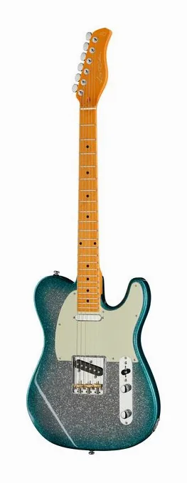 Larry Carlton T7 Skyburst Sparkle New Gen ujęta od przodu na neutralnym tle