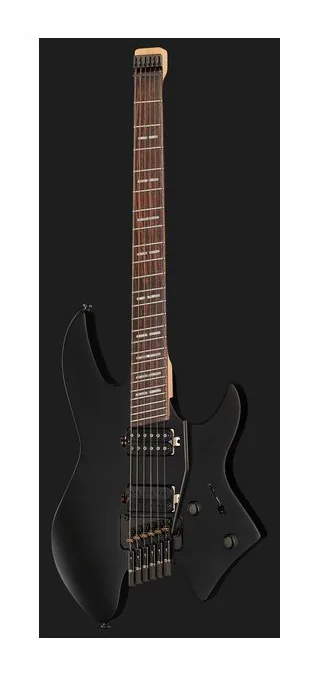 Larry Carlton X6 Headless 6 Black Satin, prog zerowy i pierwsze pozycje na gryfie