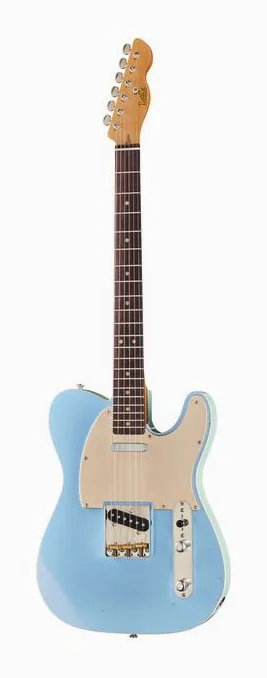 LSL T Bone Destoto/Sonic Blue Aged z bliska od przodu