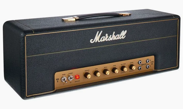 Marshall JTM45/2245, tył ze złączami