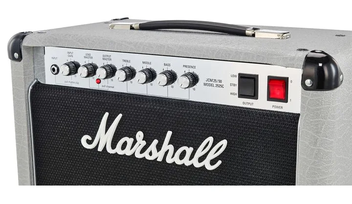 Marshall 2525C Mini Silver Jubilee Co, widok boczny obudowy