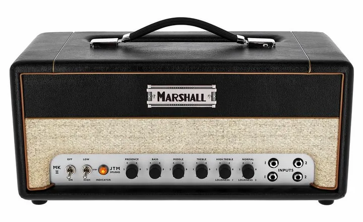 Marshall Studio JTM ST20H Head, gałki i przełącznik kanałów