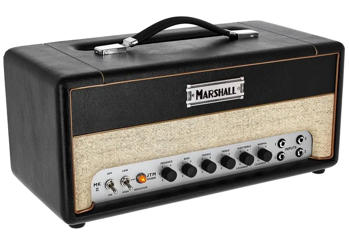 Marshall Studio JTM ST20H Head, logo i wykończenie panelu przedniego