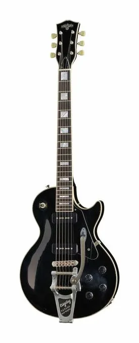 Maybach Lester 54 Custom P90 Bigsby z bliska od przodu