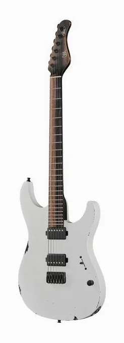 Mayones Guitars Aquila Cardinal Aged z bliska od przodu