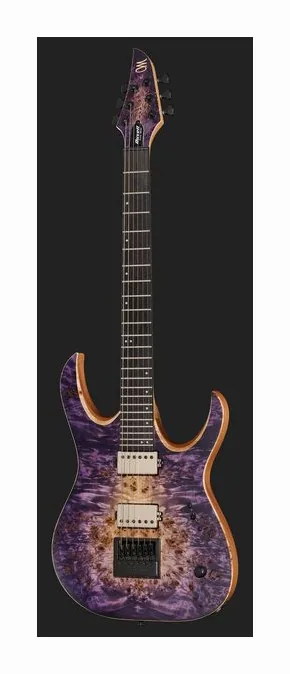 Mayones Guitars Duvell Elite 4Ever 6 PB, mostek i klucze strojcze