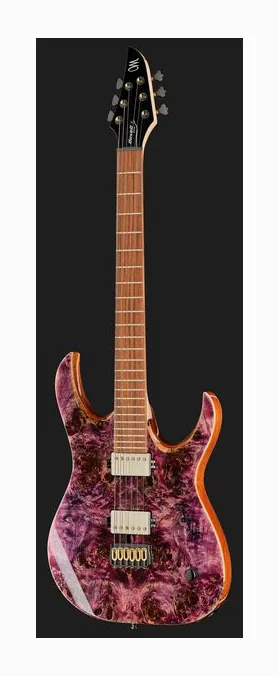 Mayones Guitars Duvell Elite 6 Purple NAMM'26, tył korpusu