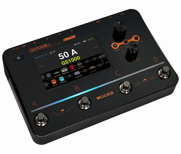 Mooer GS1000 Li Amp Sampling, krata głośnika