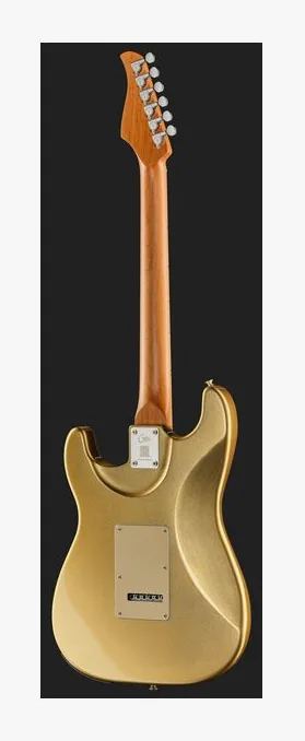Mooer GTRS Guitar Standard S801 Gold, przetworniki i gałki regulacji