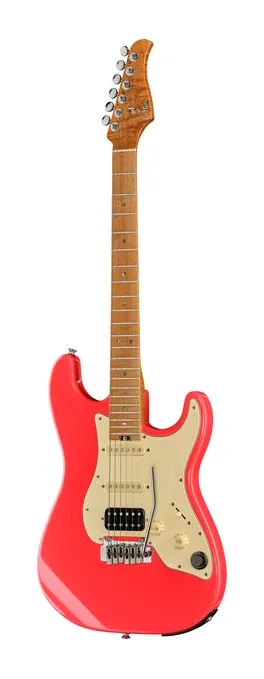 Mooer GTRS Guitar Profess. 801 FRD sfotografowana frontalnie