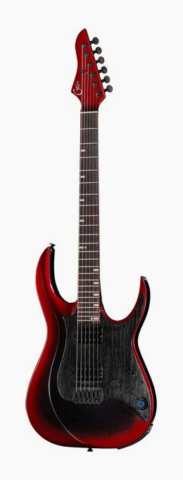 Mooer GTRS Guitars Modern 800 DRD sfotografowana frontalnie