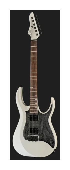 Mooer GTRS Guitars Modern 800 PWH, gryf i podstrunnica z boku