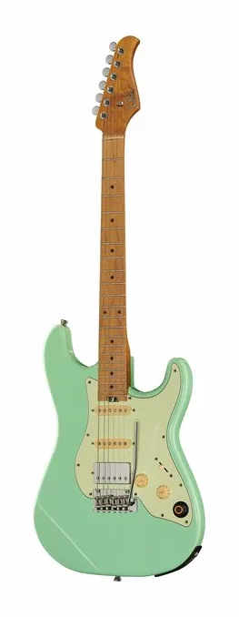 Mooer GTRS Guitars Standard 801 SG ujęta od przodu na neutralnym tle