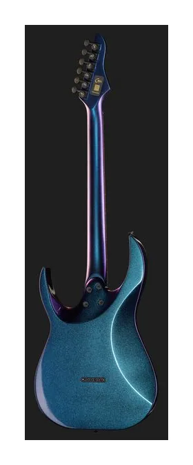 Mooer GTRS Guitars Modern 800 BLC, gryf i podstrunnica z boku