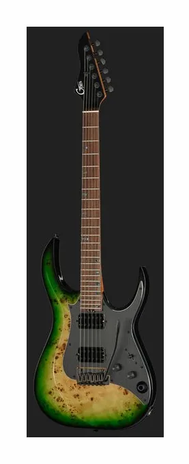 Mooer GTRS Guitars Modern 810 GB, prog zerowy i pierwsze pozycje na gryfie
