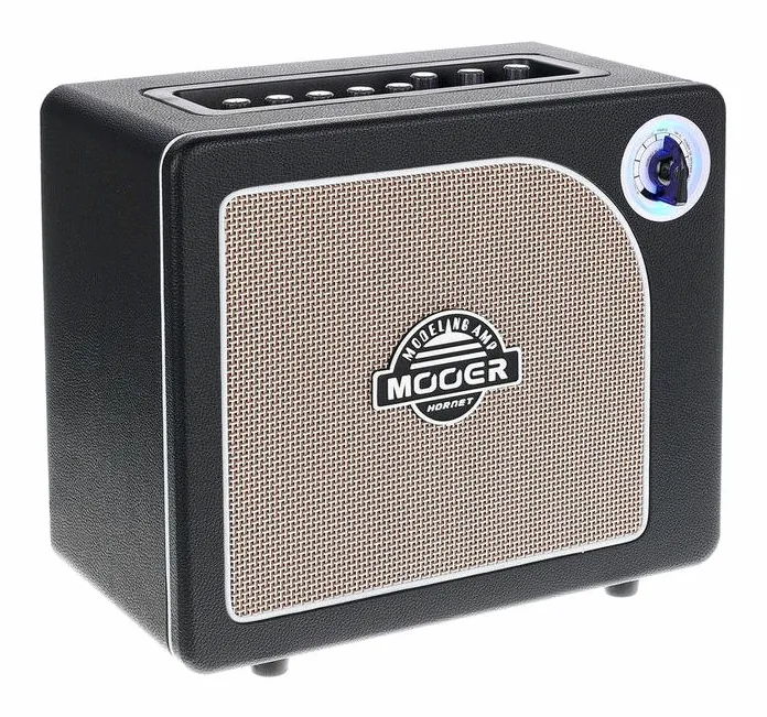 Mooer Hornet Modeling/BT Combo BLK, widok z góry na head