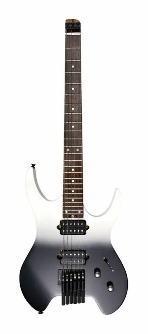 Mooer MHL50 Headless Black-White z bliska od przodu