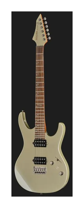 Mooer MMT100 Guitar Iron Grey, linie korpusu z góry