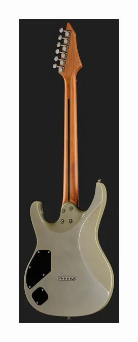 Mooer MMT100 Guitar Iron Grey, gryf i podstrunnica z boku