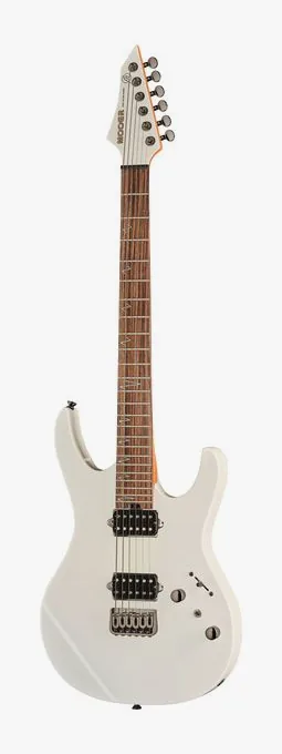 Mooer MMT100 Guitar Pearl White z bliska od przodu