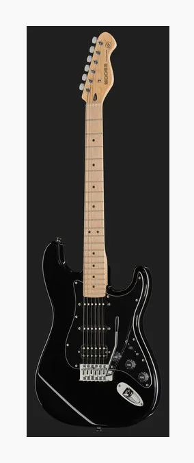 Mooer MSC11 Pro Guitar Black, przetworniki i gałki regulacji