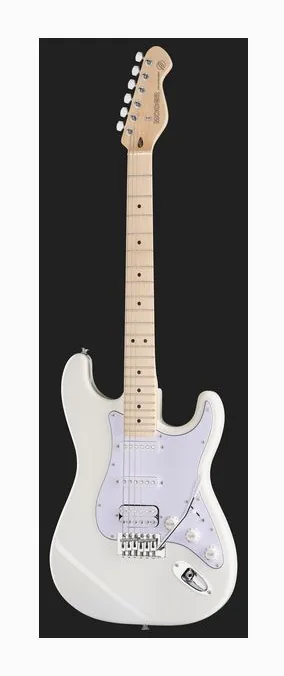 Mooer MSC11 Pro Guitar Black ujęta od przodu na neutralnym tle