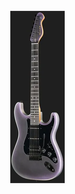 Mooer MSC18 Pro Dark Aurora Satin, główka z kluczami i logo