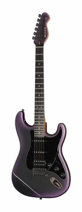 Mooer MSC18 Pro Guitar Dark Aurora z bliska od przodu