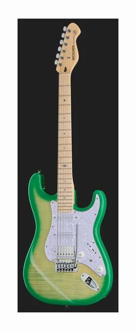 Mooer MSC30 Pro Guitar Lake Blue widziana od przodu