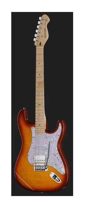Mooer MSC30 Pro Guitar Rose Purple, przełącznik przetworników i gniazdo wyjściowe