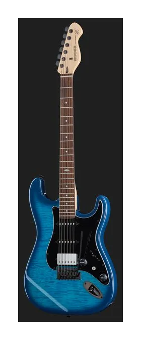 Mooer MSC31 Pro Guitar Grey Burst sfotografowana frontalnie
