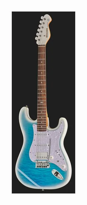 Mooer MSC40 Pro Guitar Dreamy Blue, prog zerowy i pierwsze pozycje na gryfie