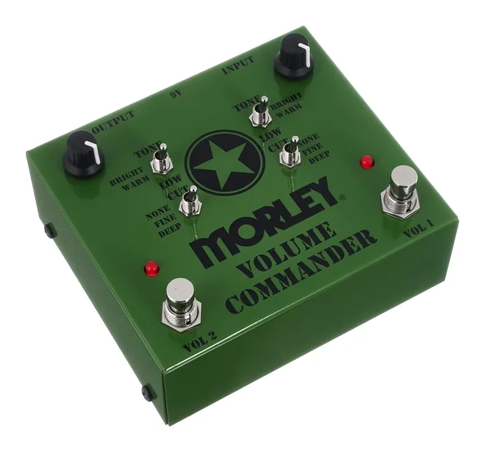Morley Volume Commander, dioda i przełącznik nożny