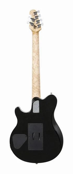 Music Man 30th Ann. Axis Quilt TRR, korpus i lakier z bliska