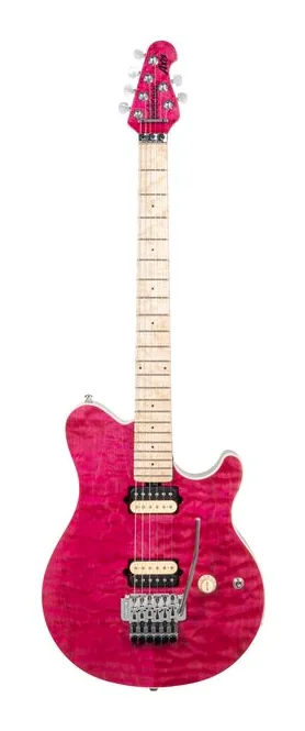 Music Man 30th Ann. Axis Quilt TRP ujęta od przodu na neutralnym tle