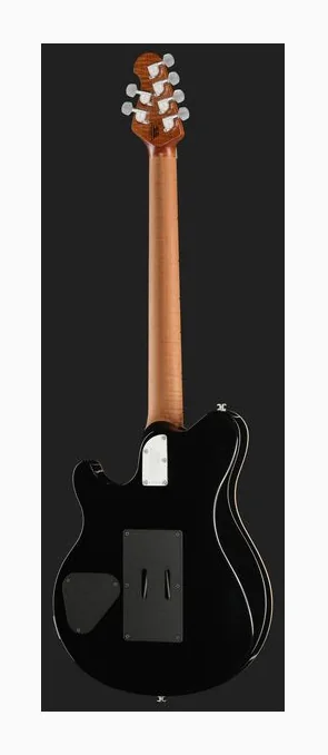 Music Man Axis Ollalieberry Flame, gryf i podstrunnica z boku