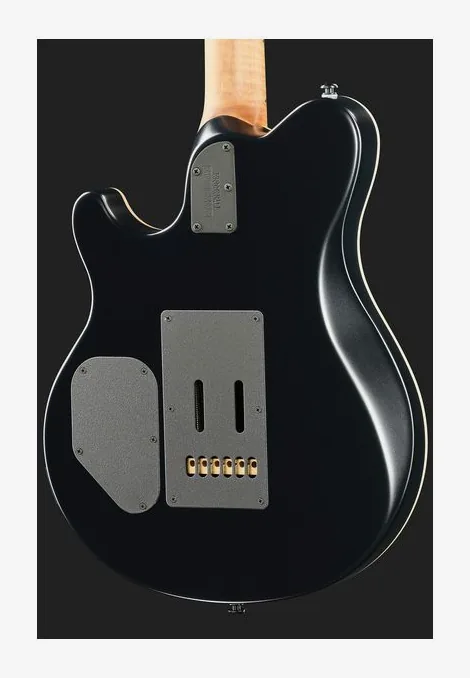 Music Man Axis Super Sport CC Quilt, przełącznik przetworników i gniazdo wyjściowe