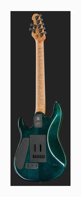 Music Man Cutlass 7 Jason Richardson KF, korpus i lakier z bliska