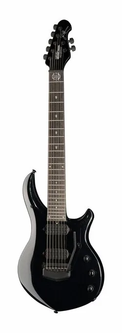 Music Man John Petrucci BFR Majesty 7 BI ujęta od przodu na neutralnym tle