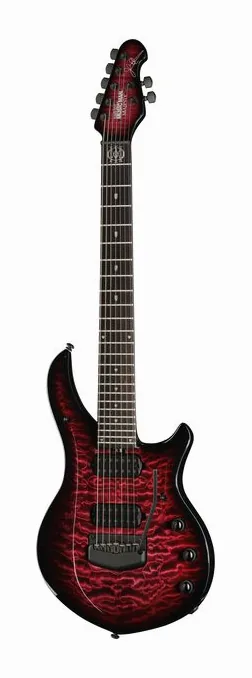 Music Man John Petrucci Majesty 8 DR SPK z bliska od przodu