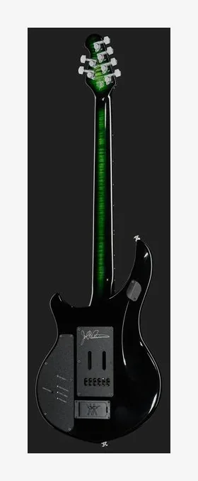 Music Man John Petrucci BFR Majesty 7 RN, przetworniki i gałki regulacji
