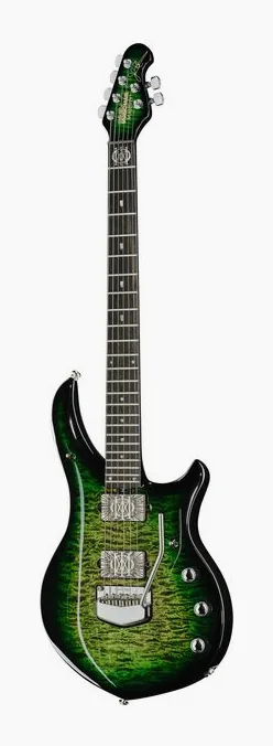 Music Man John Petrucci BFR Majesty 7 RN ujęta od przodu na neutralnym tle