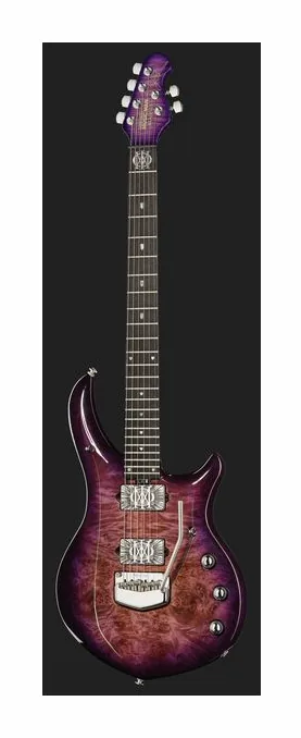 Music Man John Petrucci Majesty 8 BS ujęta od przodu na neutralnym tle