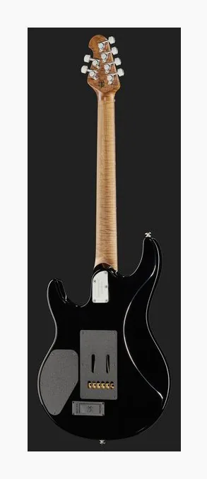 Music Man Luke IV HH Blue Dream, przełącznik przetworników i gniazdo wyjściowe