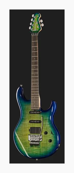 Music Man Luke IV HH Blue Dream widziana od przodu