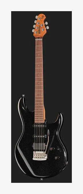 Music Man Luke IV HSS Black Sparkle, prog zerowy i pierwsze pozycje na gryfie