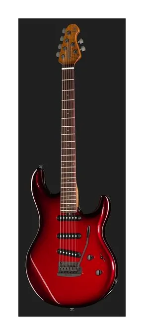 Music Man Luke IV SSS Redburst, profil boczny korpusu